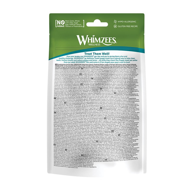 GRYZAKI DENTYSTYCZNE WHIMZEES PUPPY XS/S (8W60WHZ2007EU-SXS) | Platinum Polska