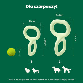 EARTH RATED Szarpak Duo S (7410EU12NT0006) | Platinum Polska