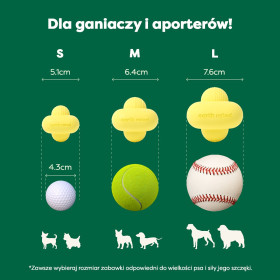 EARTH RATED Piłka-skoczek L (7410EU12NT0003) | Platinum Polska