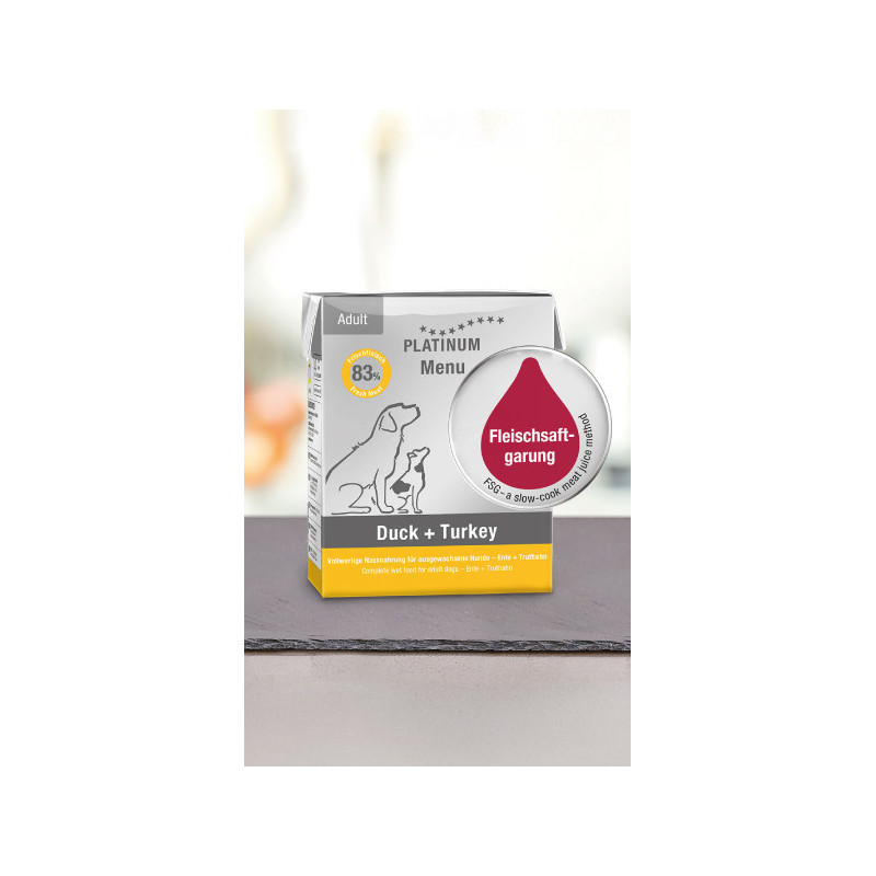 PLATINUM Menu Adult Duck+Turkey (4260208741143) | Platinum Polska