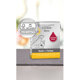 PLATINUM Menu Adult Duck+Turkey (4260208741143) | Platinum Polska