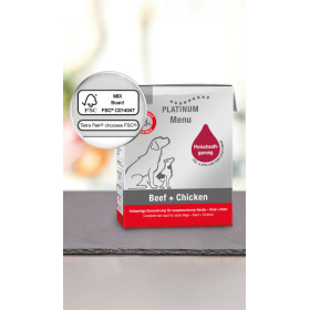 PLATINUM Menu Adult Beef+Chicken (4260208741082) | Platinum Polska