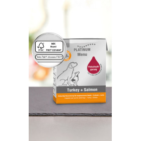 PLATINUM Menu Adult Turkey+Salmon (4260208741068) | Platinum Polska