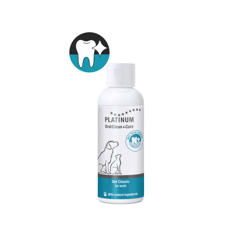 PLATINUM Oral Clean+Care Classic Gel 100ml | Żel na kamień nazębny dla psa
