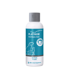 PLATINUM Oral Clean+Care Forte | Wzmocniony żel na na kamień nazębny psa