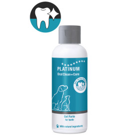PLATINUM Oral Clean+Care Forte | Wzmocniony żel na na kamień nazębny psa
