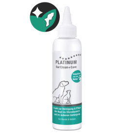 PLATINUM Ear Clean+Care 100ml | Płyn do czyszczenia uszu