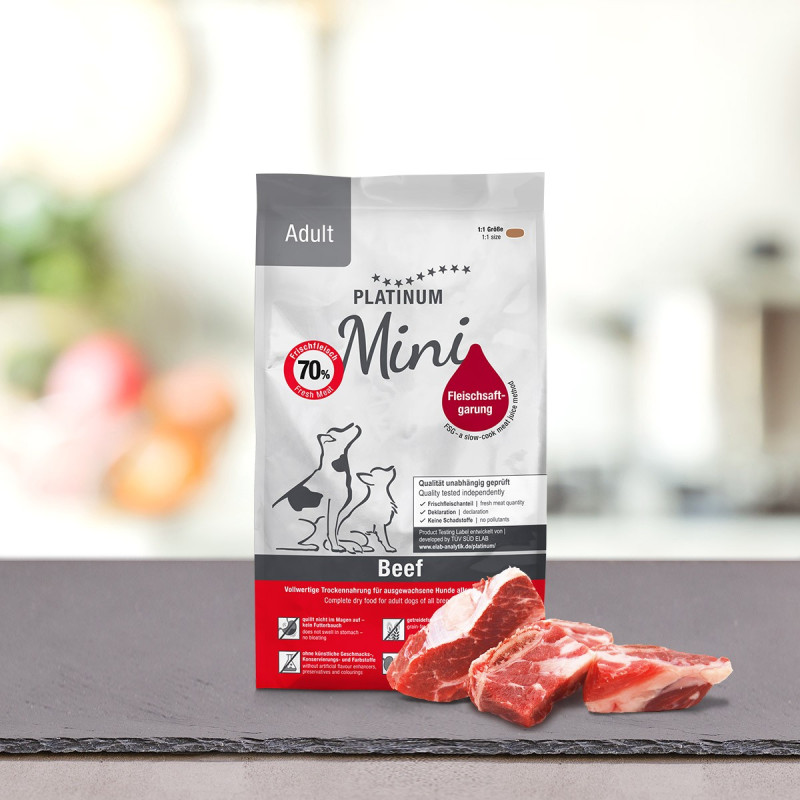 PLATINUM Adult Beef Mini (4260208742614) | Platinum Polska