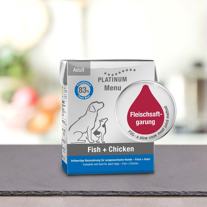 PLATINUM Menu Adult Fish+Chicken (4260208740306) | Platinum Polska