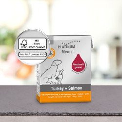 PLATINUM Menu Adult Turkey+Salmon (4260208741068) | Platinum Polska