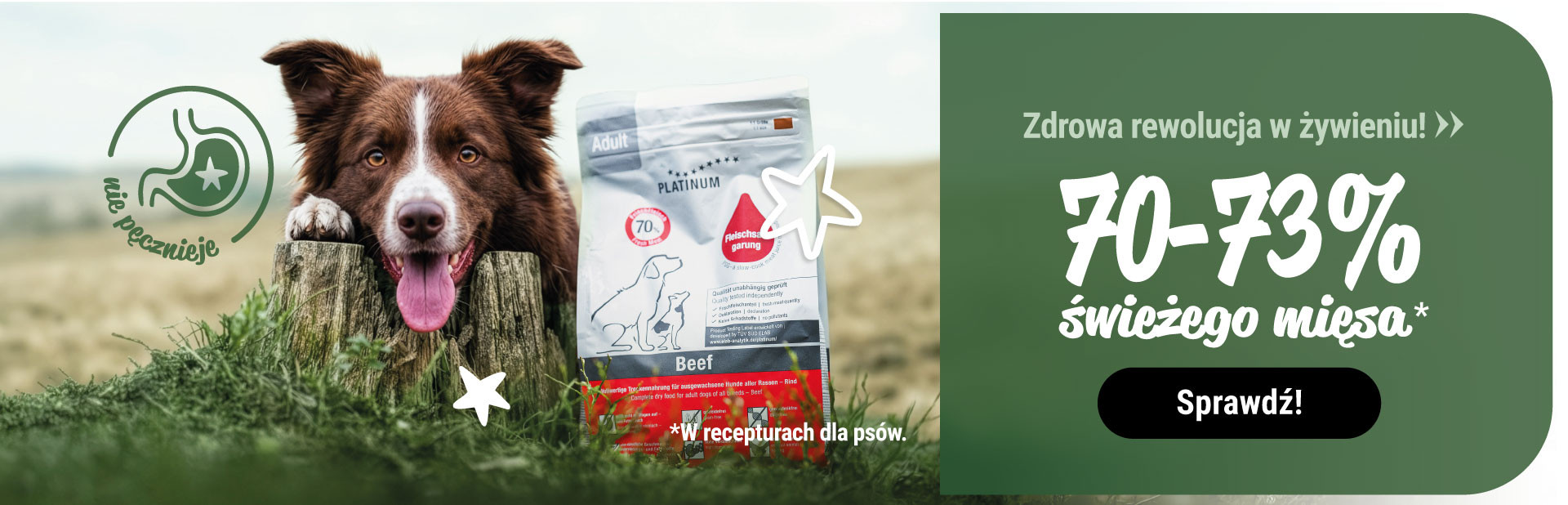 LATO: PLATINUM Półwilgotna karma dla psa